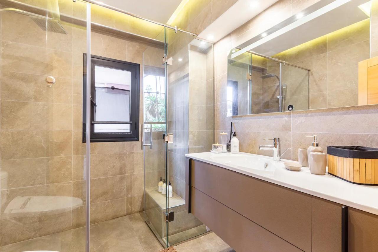 Loft Duplex Familial 200M2 Neuf - Centre Gueliz Leilighet Marrakesh Eksteriør bilde