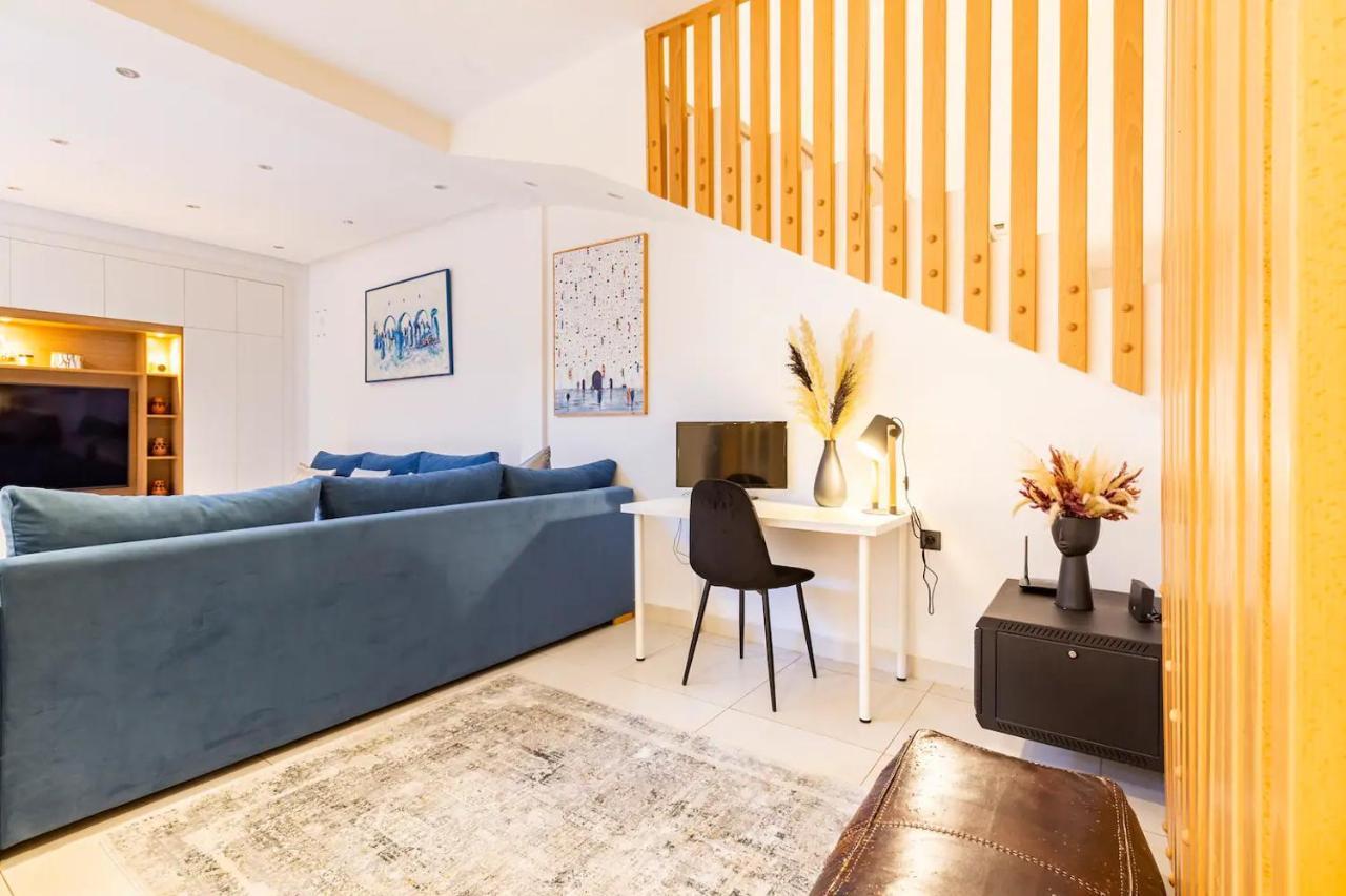 Loft Duplex Familial 200M2 Neuf - Centre Gueliz Leilighet Marrakesh Eksteriør bilde