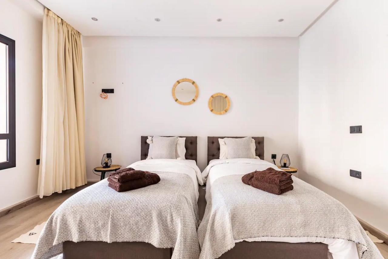 Loft Duplex Familial 200M2 Neuf - Centre Gueliz Leilighet Marrakesh Eksteriør bilde