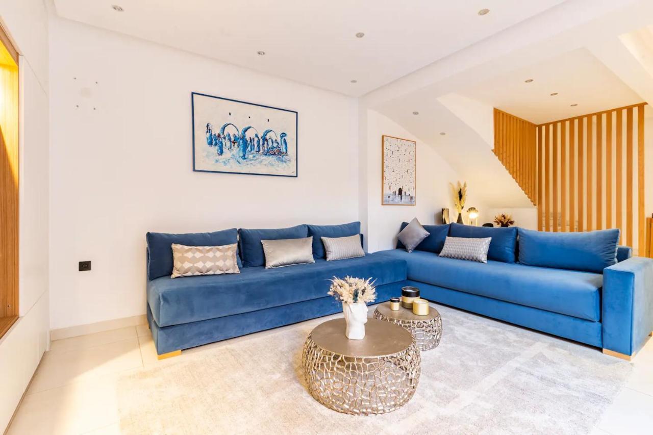 Loft Duplex Familial 200M2 Neuf - Centre Gueliz Leilighet Marrakesh Eksteriør bilde